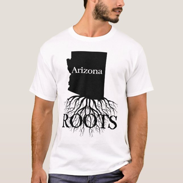 Arizona State Roots Women's or Men's Shirt (Front)