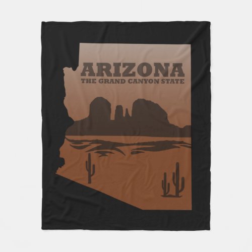 Arizona state Sedona National park grand canyon Fleece Blanket