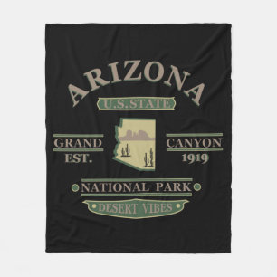 Arizona state Sedona National park grand canyon Fleece Blanket