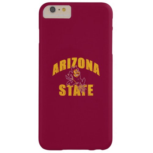 Arizona State Sun Devil  Distressed Barely There iPhone 6 Plus Case