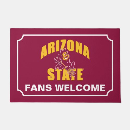 Arizona State Sun Devil Doormat