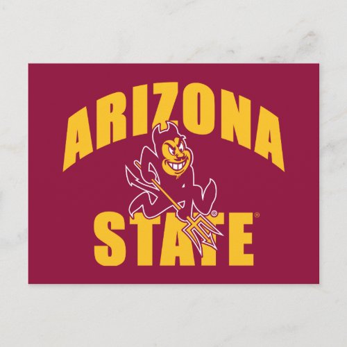 Arizona State Sun Devil Postcard