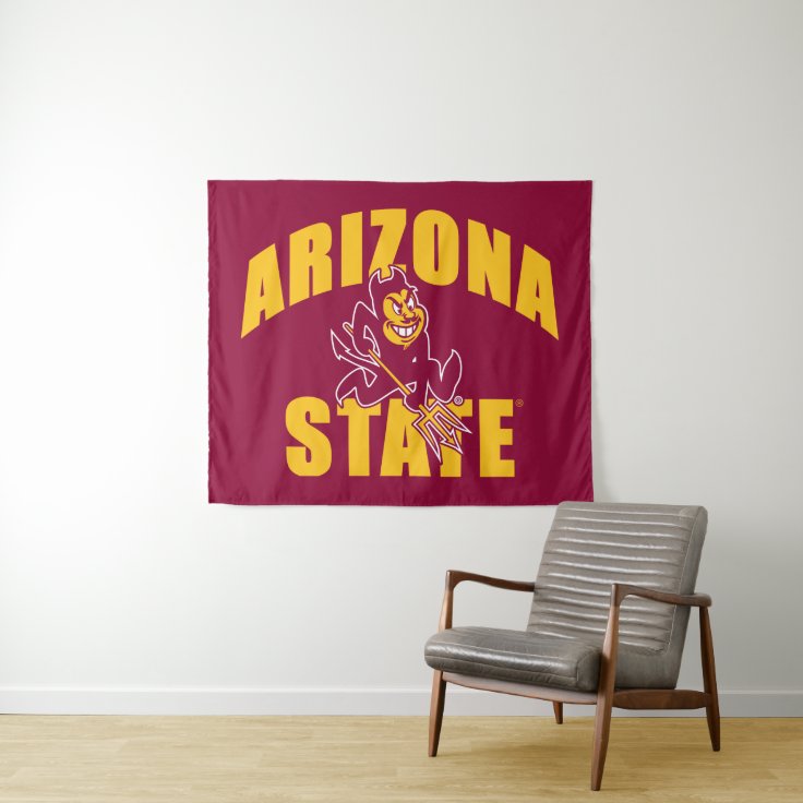 Arizona State Sun Devil Tapestry | Zazzle