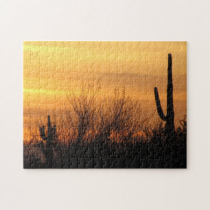 Arizona Sunset-3 Jigsaw Puzzle
