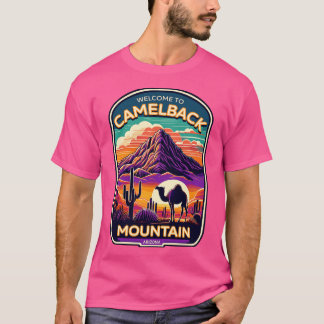Arizona Sunset Camelback Mountain Vintage T-Shirt