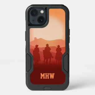 Arizona Sunset custom monogram phone cases