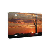 Arizona Sunset License Plate | Zazzle