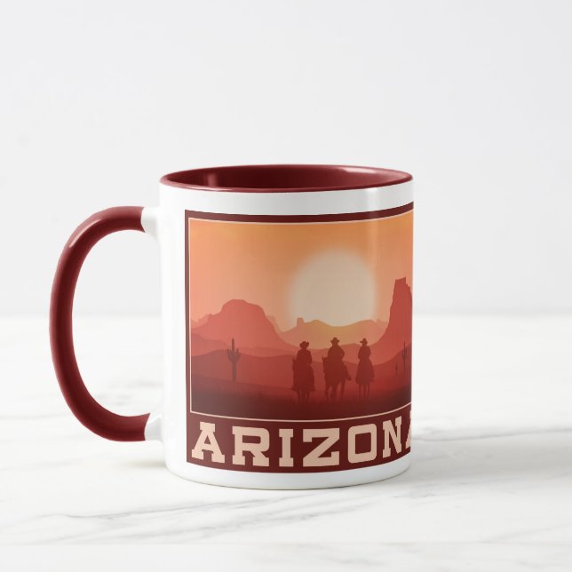 Arizona Sunset mugs (Left)