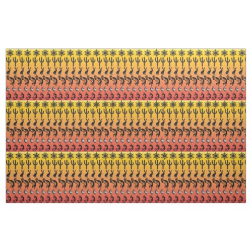 Arizona Sunset Pattern Fabric