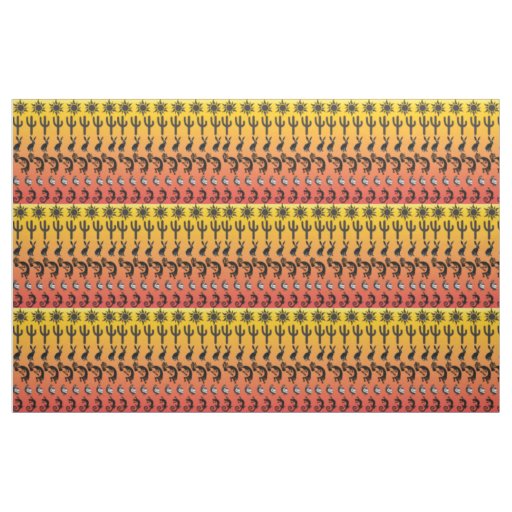 Arizona Sunset Pattern Fabric