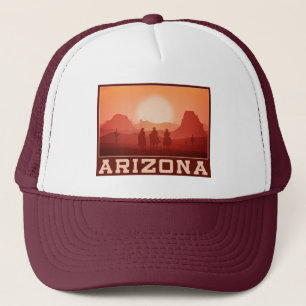 Arizona Sunset trucker hats