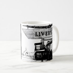 Arizona Territory The Livery Western Town Coffee Mug