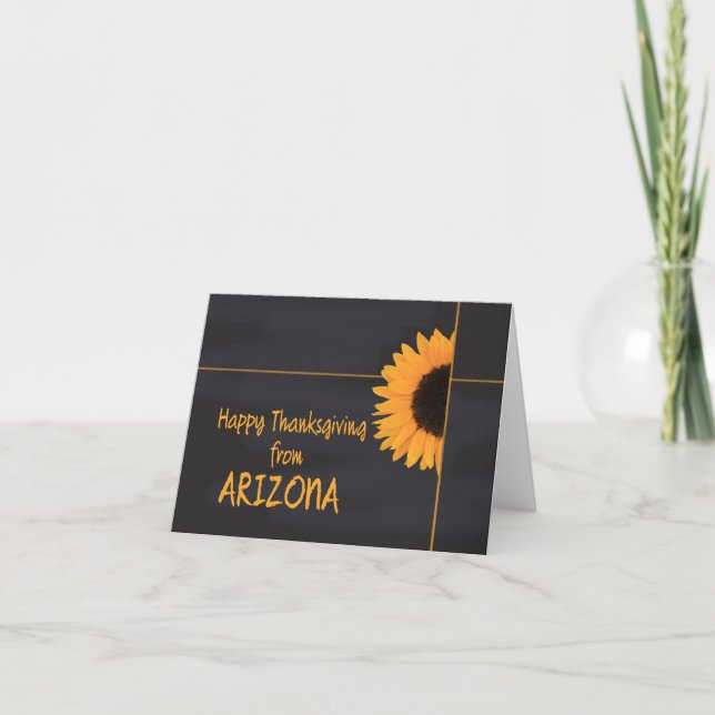 Arizona Thanksgiving Card (Front)