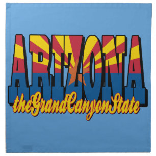 Arizona the Grand Canyon State Cloth Napkin