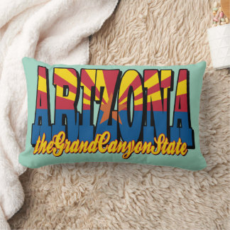 Arizona the Grand Canyon State Lumbar Pillow