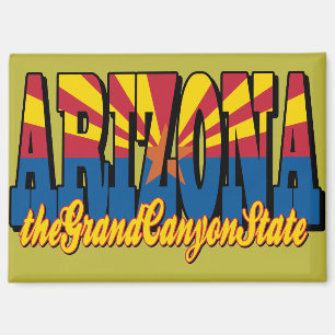 Arizona the Grand Canyon State Magnet