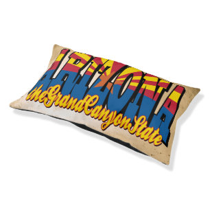 Arizona the Grand Canyon State Pet Bed
