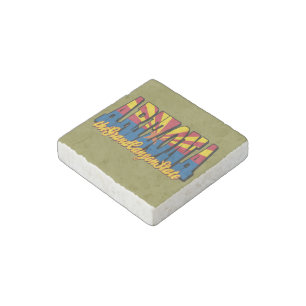 Arizona the Grand Canyon State Stone Magnet