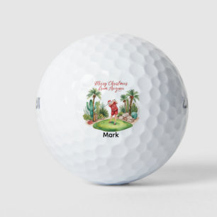 Arizona themed golf balls