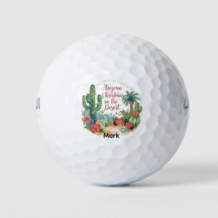 Arizona themed golf balls