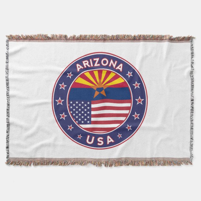 Arizona Throw Blanket (Front)