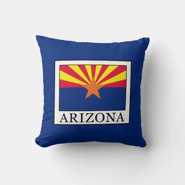 Arizona Throw Pillow (Front)