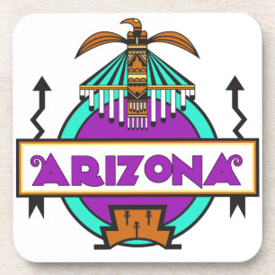 Arizona Thunderbird Shield Coaster