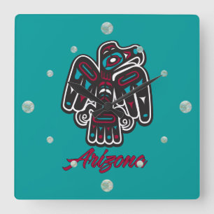 Arizona Thunderbird Wall Clock