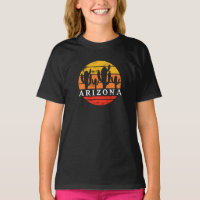 Arizona Tourist - Vintage Retro Cactus Gift