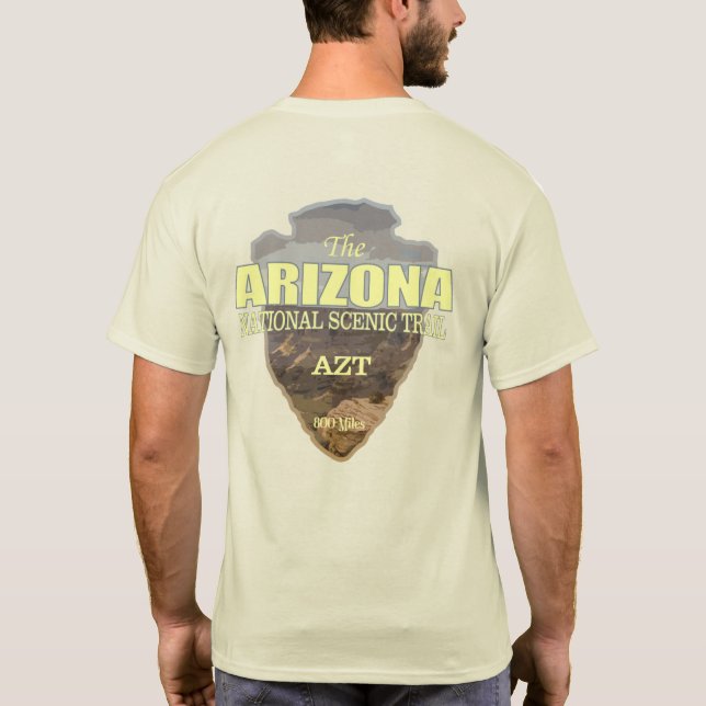 Arizona Trail (arrowhead) T-Shirt (Back)