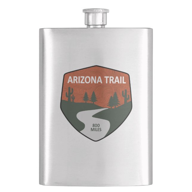 Arizona Trail Flask (Front)