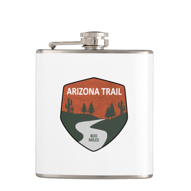 Arizona Trail Flask (Front)