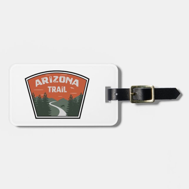 Arizona Trail Luggage Tag (Front Horizontal)