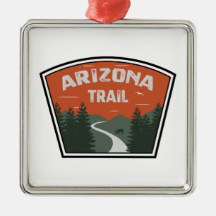 Arizona Trail Metal Ornament