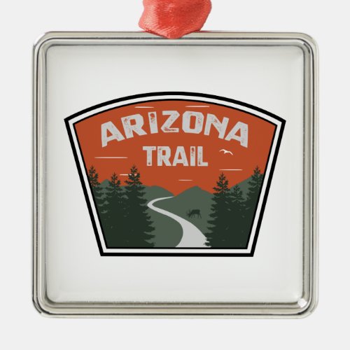 Arizona Trail Metal Ornament