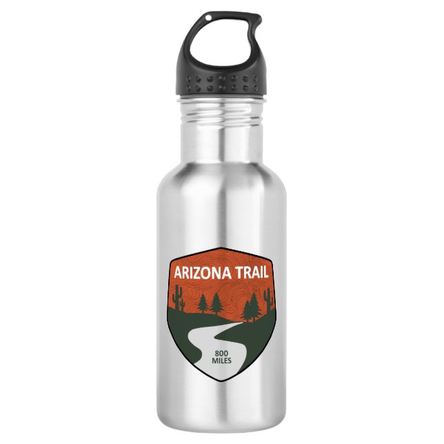 Arizona Trail Stainless Steel Water Bottle (Front)