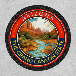 Arizona Travel Art Badge