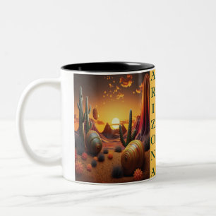 Arizona Two-Tone coffee mug