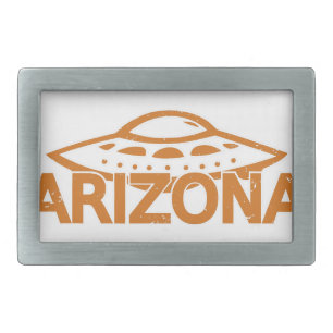 Arizona UFO Belt Buckle