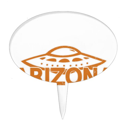 Arizona UFO Cake Topper