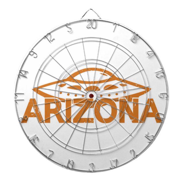 Arizona UFO Dart Board (Front)