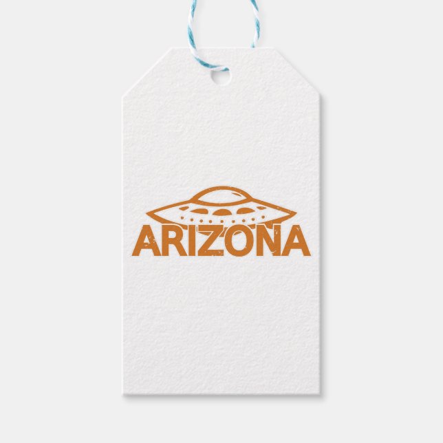 Arizona UFO Gift Tags (Front)