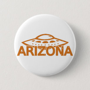 Arizona UFO Pinback Button