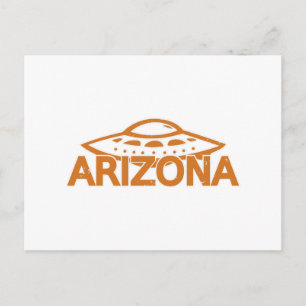 Arizona UFO Postcard