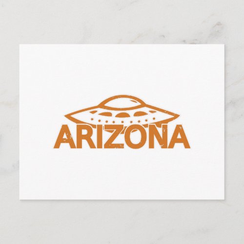 Arizona UFO Postcard