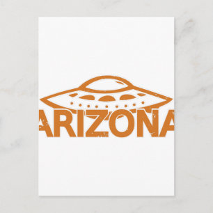 Arizona UFO Postcard
