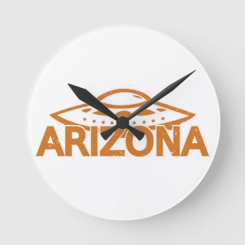 Arizona UFO Round Clock