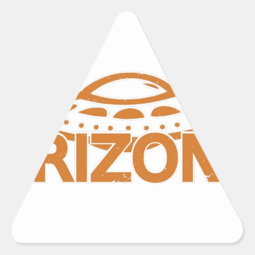 Arizona UFO Triangle Sticker
