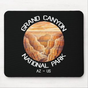 Arizona Us National Park Travel Hiking Grand Canyo Mouse Pad