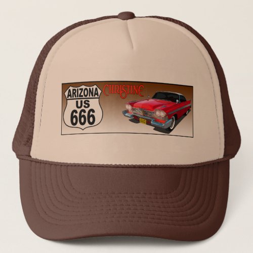 Arizona US Route 666 _ Christine Trucker Hat